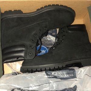 Black Timberland Boots